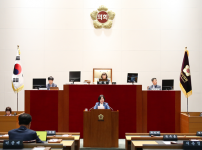성남시의회 제287회 제1차 본회의에서 5분 자유발언하는 성해련 의원.png