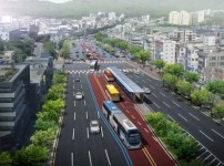 대중교통과-성남시 S-BRT 1단계 산성대로 조감도1.JPG width: 200px; height : 150px